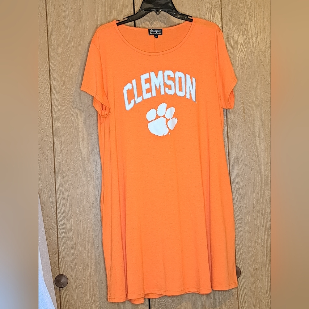 Clemson GameDay Couture Women's Lightweight Orange Dress Size XXL